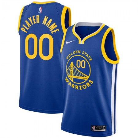 Herren NBA Golden State Warriors Trikot Benutzerdefinierte Nike 2020-2021 Icon Edition Swingman